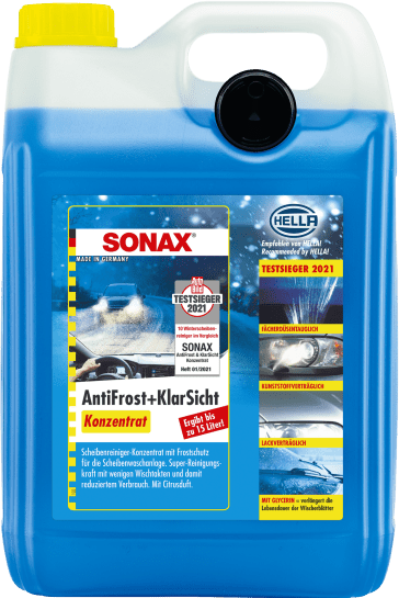 Sonax Antifrost + Klarsicht Konzentrat 5L – Detailworx – Der Profi