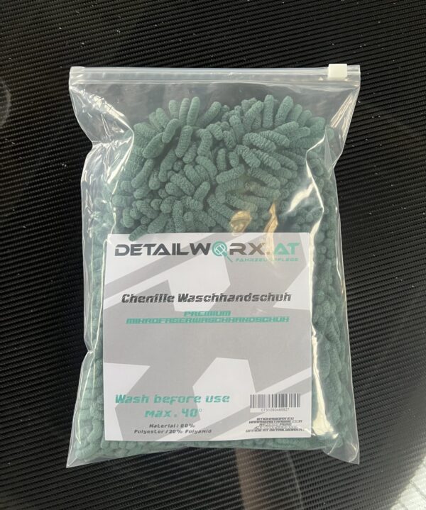 detailworx - Chenille Waschhandschuh – Bild 3