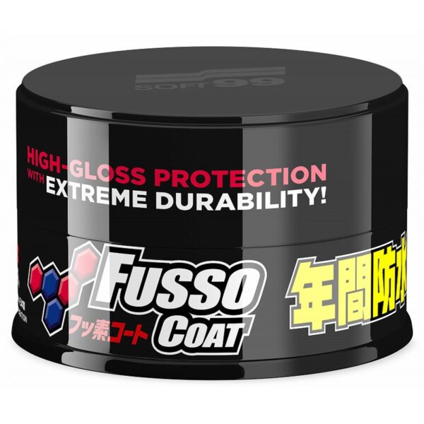 Soft99 - Fusso Coat 12Months Wax Light/Dark 200ml – Bild 3