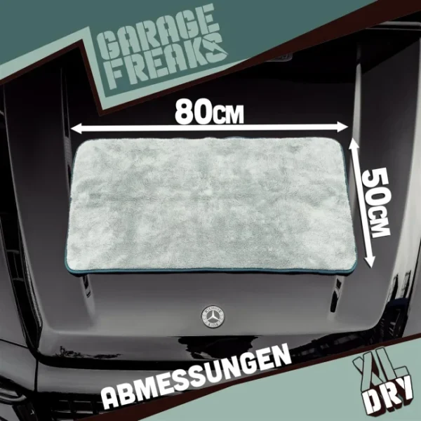 Garage Freaks - XL DRY - Trockentuch 50x80cm, 1200 GSM – Bild 3