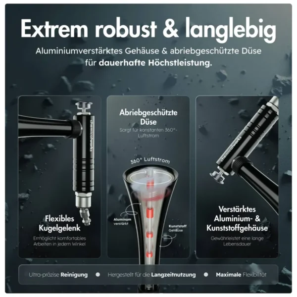 chemicalworkz Mini Air Gun Druckluft Ausblaspistole – Bild 3