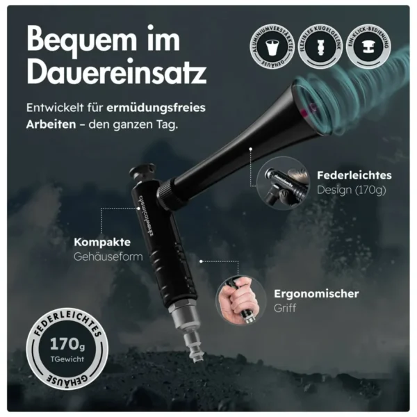 chemicalworkz Mini Air Gun Druckluft Ausblaspistole – Bild 6